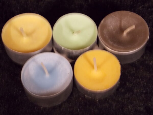 Tea lights (metal base) - Image 2